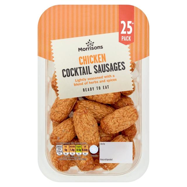 Morrisons 25 Chicken Cocktail Sausages  205g