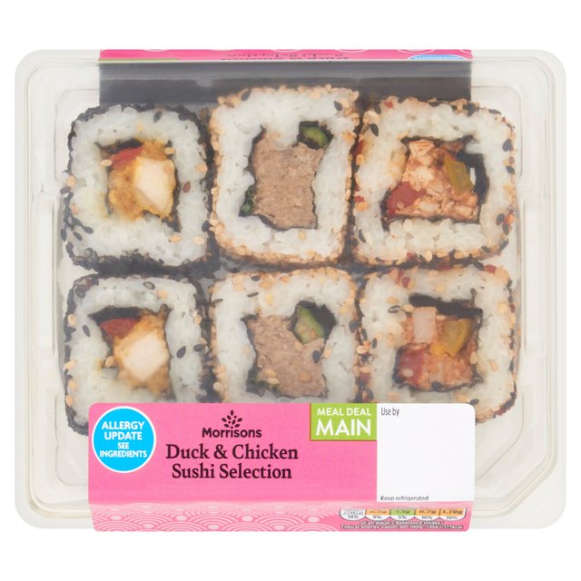 Morrisons Duck & Chicken Sushi Selection 