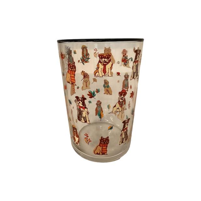 Morrisons Dog With Rim Printed Autumn Tumbler 