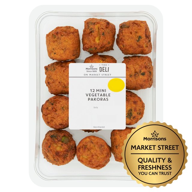 Market Street Deli Mini Vegetable Pakoras 12 per pack