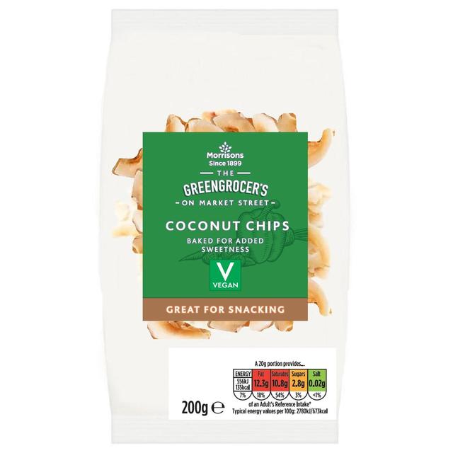 Morrisons Dried Coconut Chips  200g