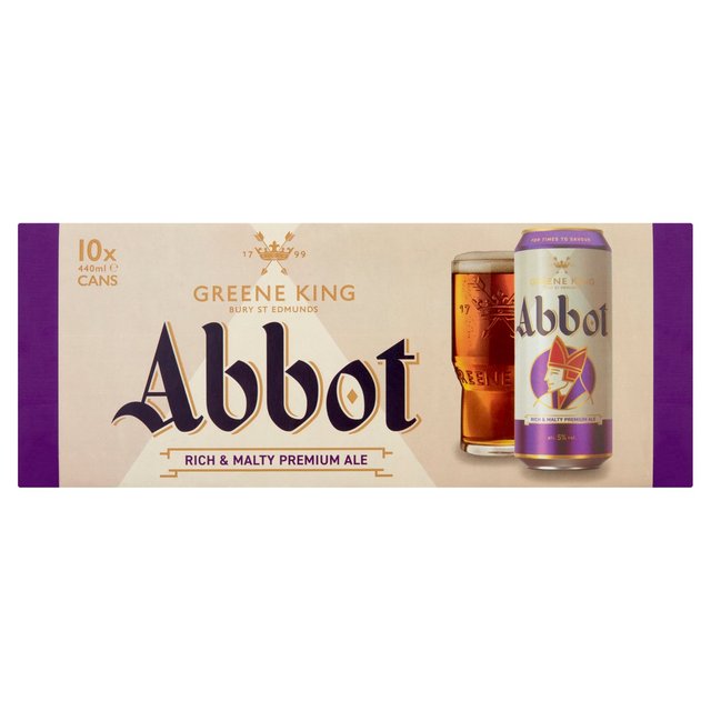 Greene King Abbot Ale 10 x 440ml