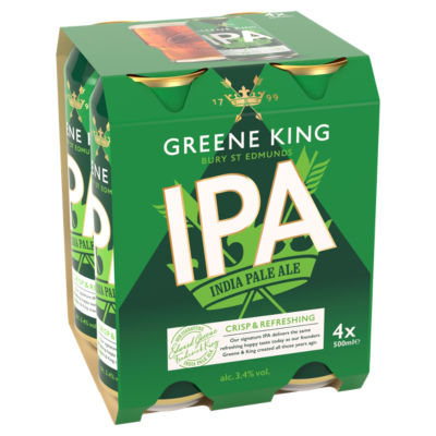 Greene King Ipa (3.4%) 4 x 500ml