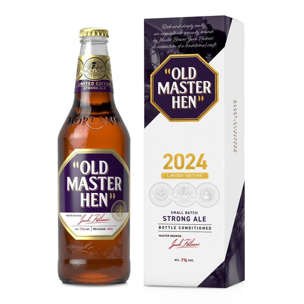 Old Master Hen (2024) 7.0% ABV Boxed Beer Bottle