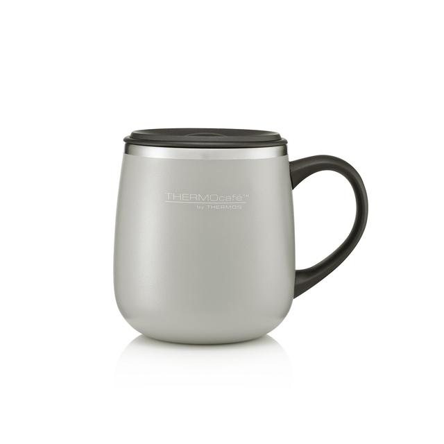 Thermocafe Translucent Desk Mug Gun Metal 450ml