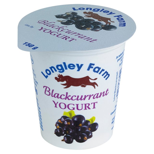 Longley Farm Blackcurrant Yogurt