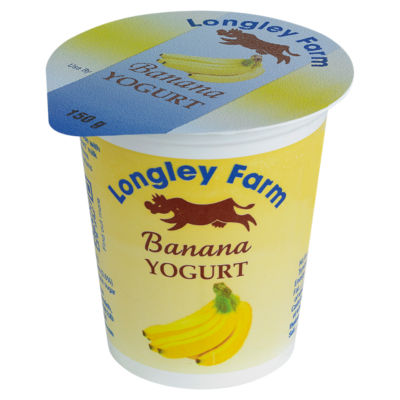 Longley Farm Banana Yogurt 150g