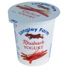 Longley Farm Rhubarb Yogurt 150g