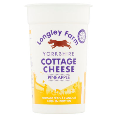 Longley Farm Cottage Cheese with Pineapple