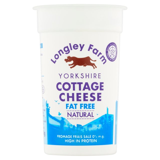 Longley Farm Virtually Fat Free Cottage Cheese 250g