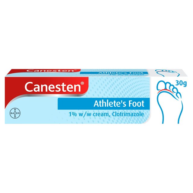 Canesten Dual Action Athlete's Foot 1% w/w Cream 30g