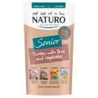 Naturo Senior Dog Turkey With Rice & Veg Pouch 150g