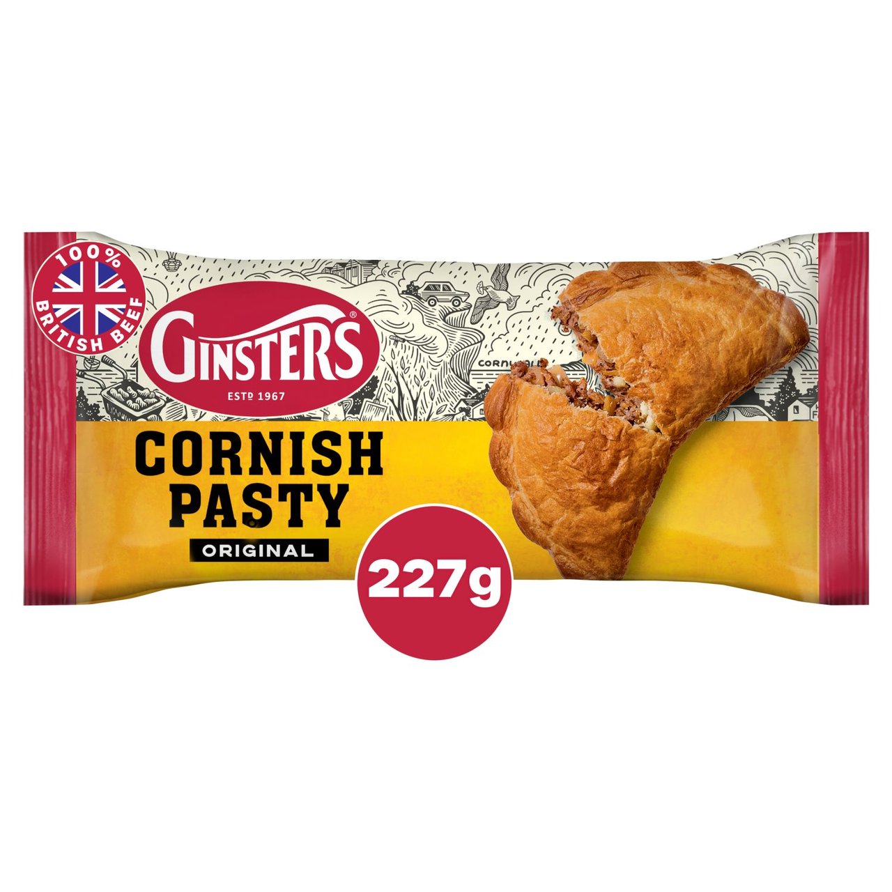 Ginsters Original Cornish Pasty