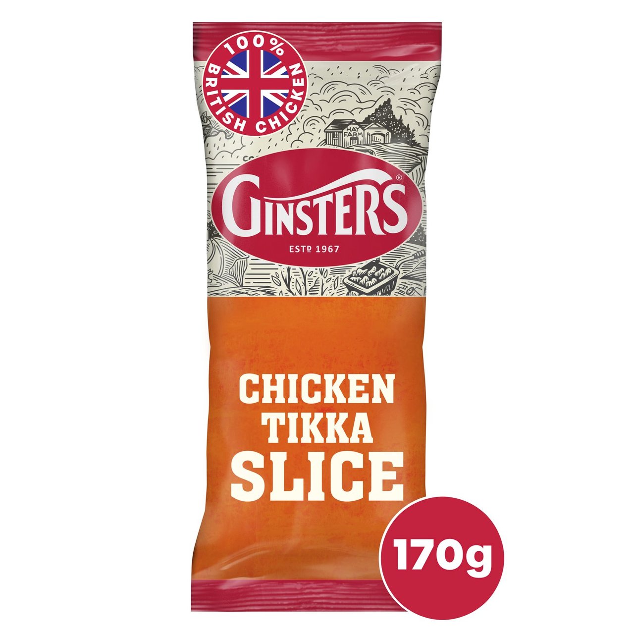 Ginsters Chicken Tikka Slice