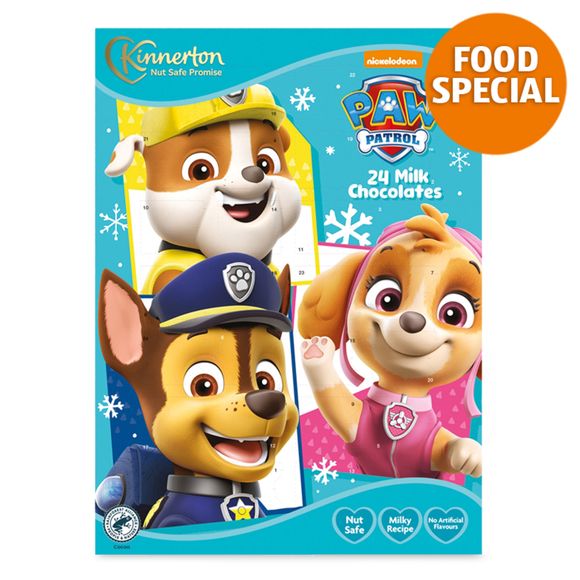 Kinnerton Paw Patrol 24 Milk Chocolates 40g