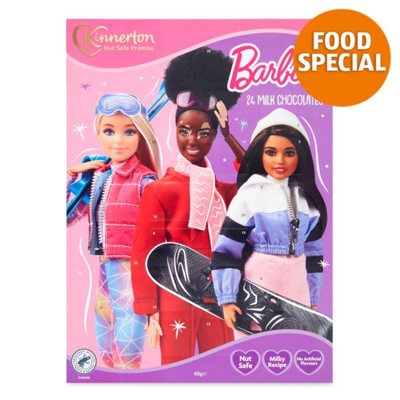 Barbie Advent Calendar 24 Chocolates 40g