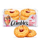 Mrs Crimble's 6 Big Jam Coconut Rings 240g