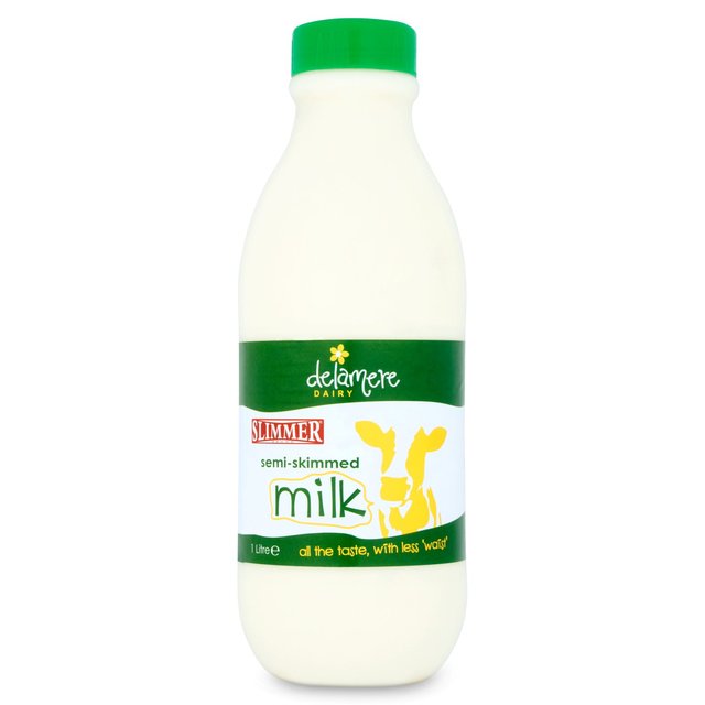 Delamere Dairy Sterilised Longlife Semi Skimmed Milk 1L