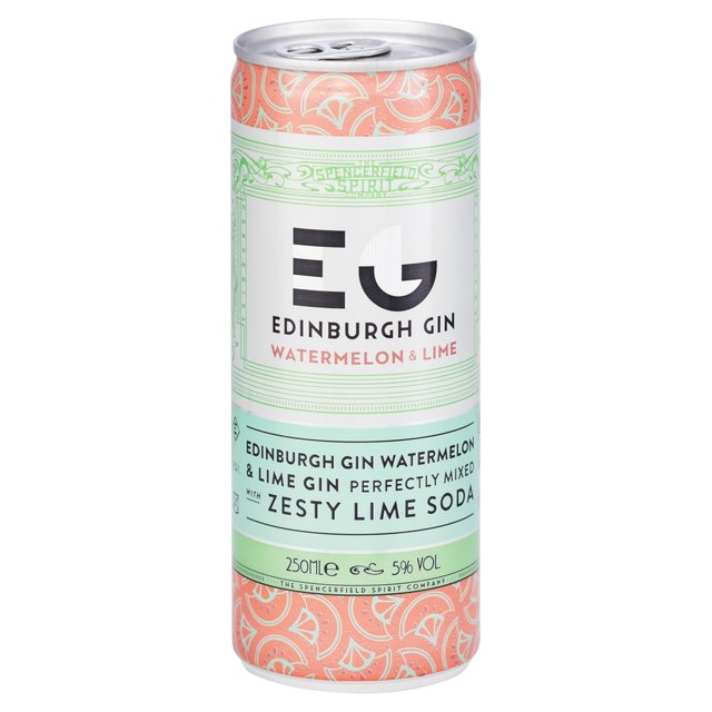 Edinburgh Gin Watermelon & Lime 250ml