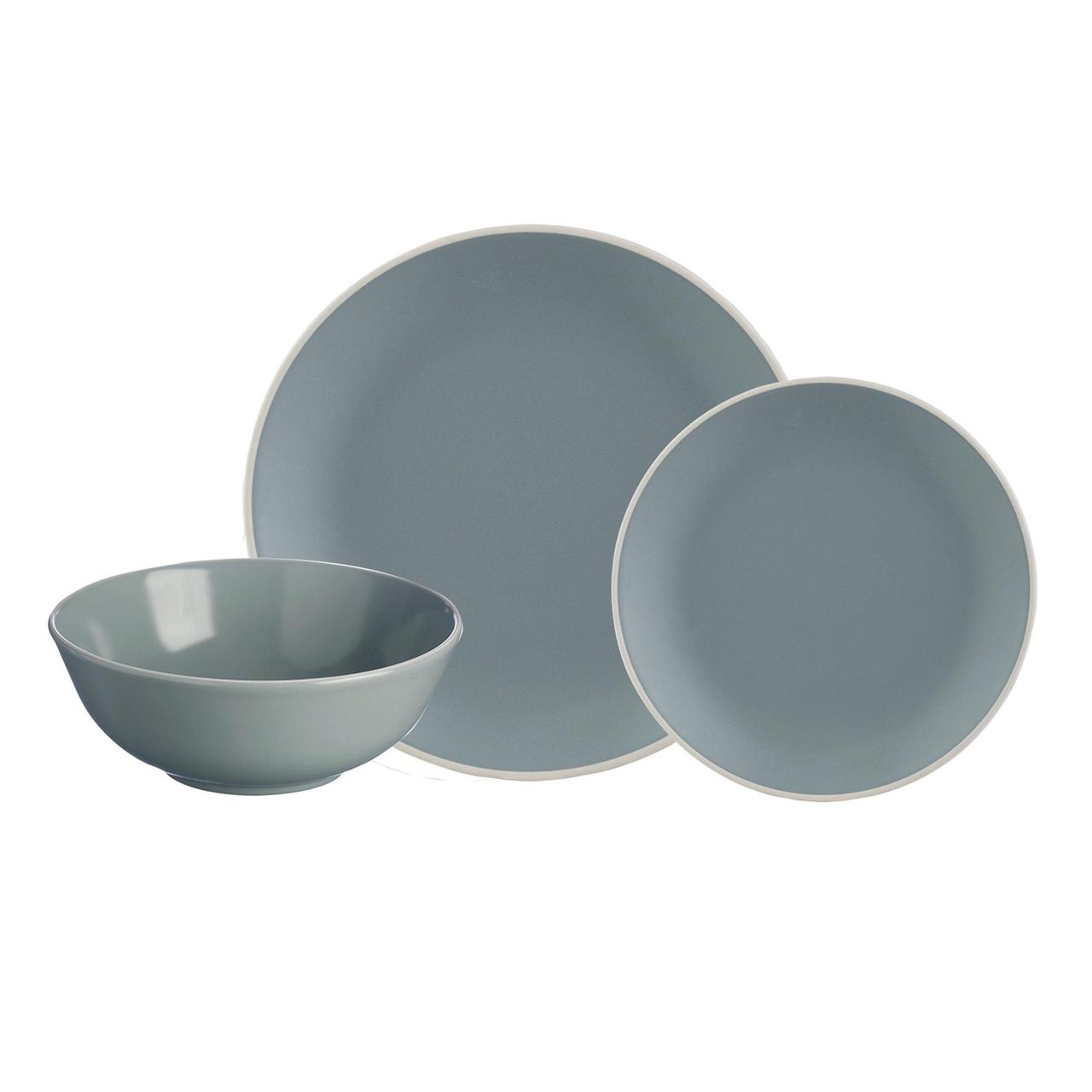 Mason Cash Classic Collection Grey Dinner Set 