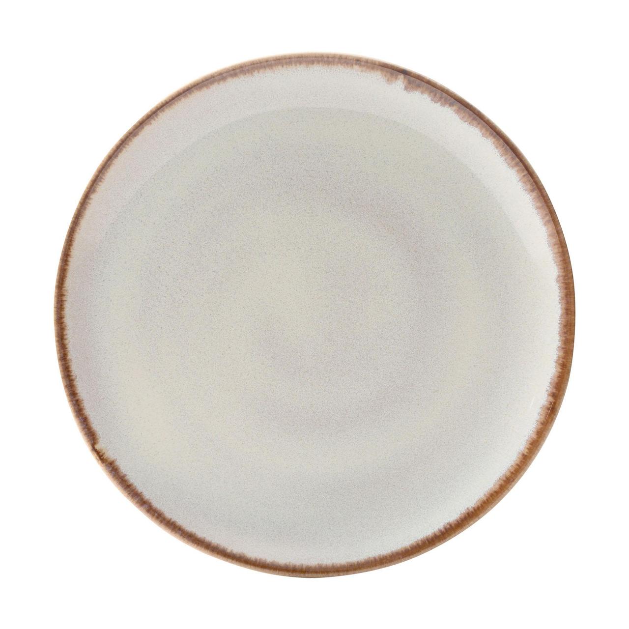 Mason Cash Reactive Cream Dinner Plate