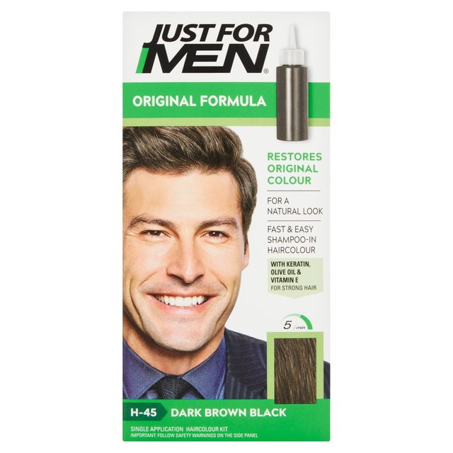 Just for Men Dark Brown / Black Hair Colour 