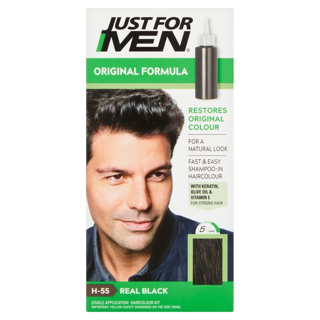 Just For Men Original Formula H-55 Real Black 