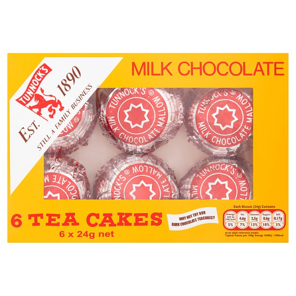 Tunnock's Milk Chocolate Tea Cakes