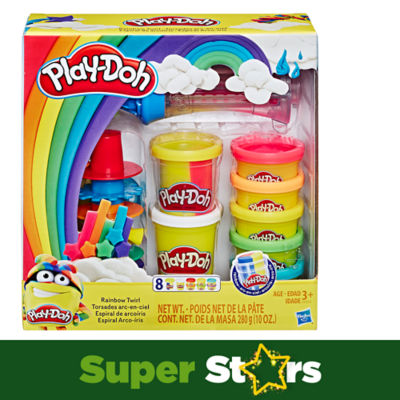 Play-Doh Rainbow Twirl Set (3+ Years)