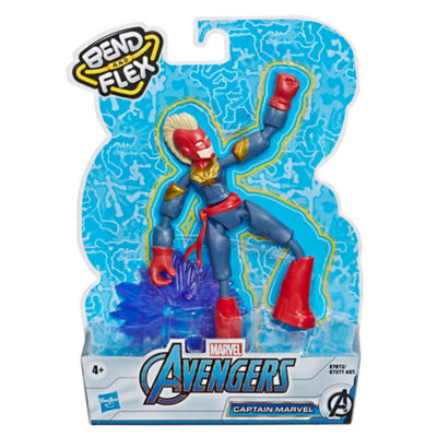 Marvel Avengers Bend and Flex Figures - Captain Marvel