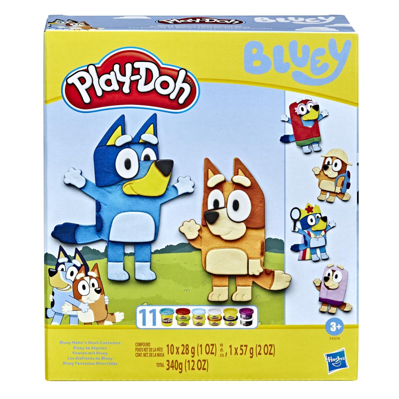 Play-Doh Bluey Make n Mash Costumes