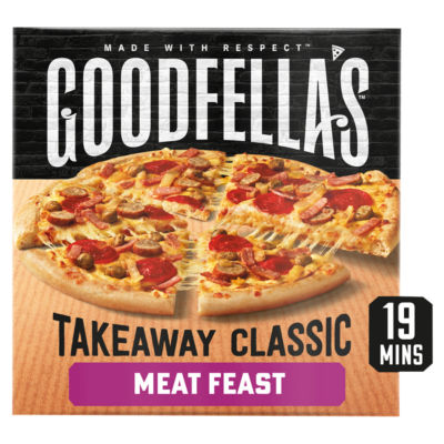 Goodfella's Takeaway Classic Crust Mighty Meaty Feast Pizza