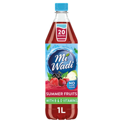 Mi Wadi No Added Sugar Summer Fruits Squash