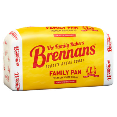 Brennans Family Pan White Bread