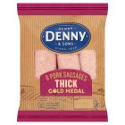 Denny Thick Pork Sausages x8 454g