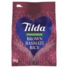 Tilda Wholegrain Brown Basmati Rice 5kg