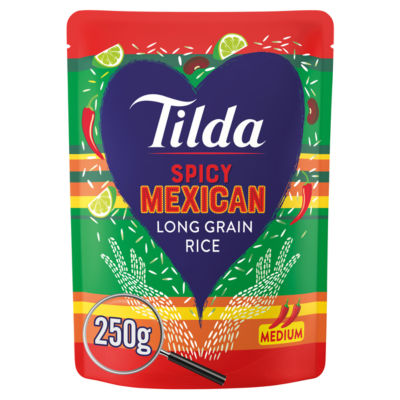 Tilda Microwave Spicy Mexican Basmati Rice 250g