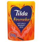 Tilda Microwave Hot Firecracker Basmati Rice 250g