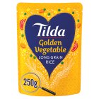 Tilda Microwave Golden Vegetable Long Grain Rice 250g