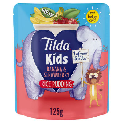 Tilda Kids Banana & Strawberry Rice Pudding