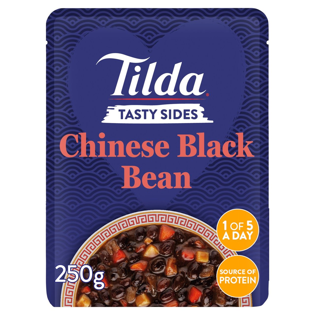 Tilda Tasty Sides Chinese Black Bean Pulses and Vegetables