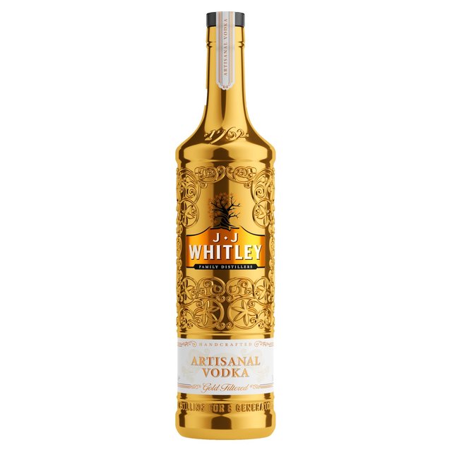 J.J. Whitley Gold Artisanal Vodka  70cl