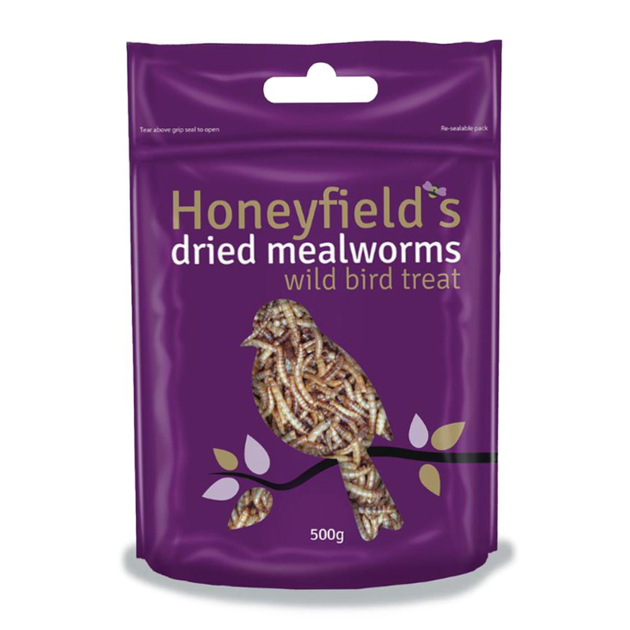 Honeyfield's Dried Mealworms for Wild Birds