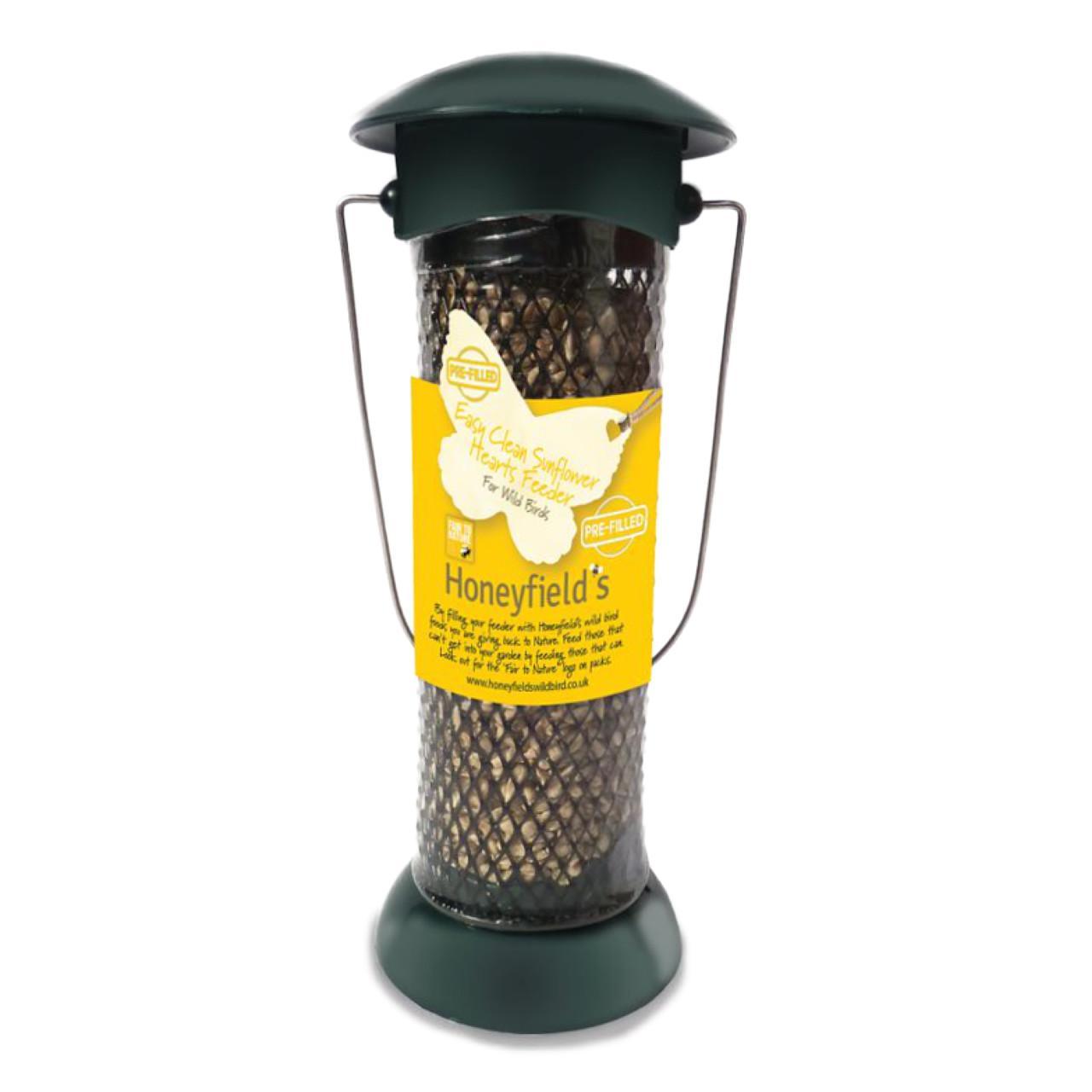 Honeyfield's Prefilled Sunflower Heart Wild Bird Feeder