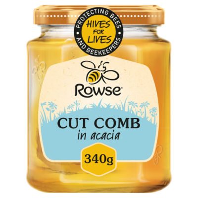 Rowse Cut Comb in Acacia Honey