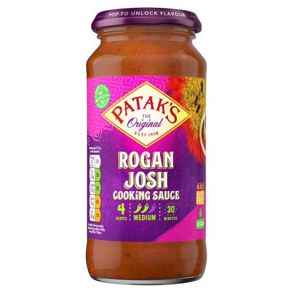 Patak's Rogan Josh Curry Sauce 450g