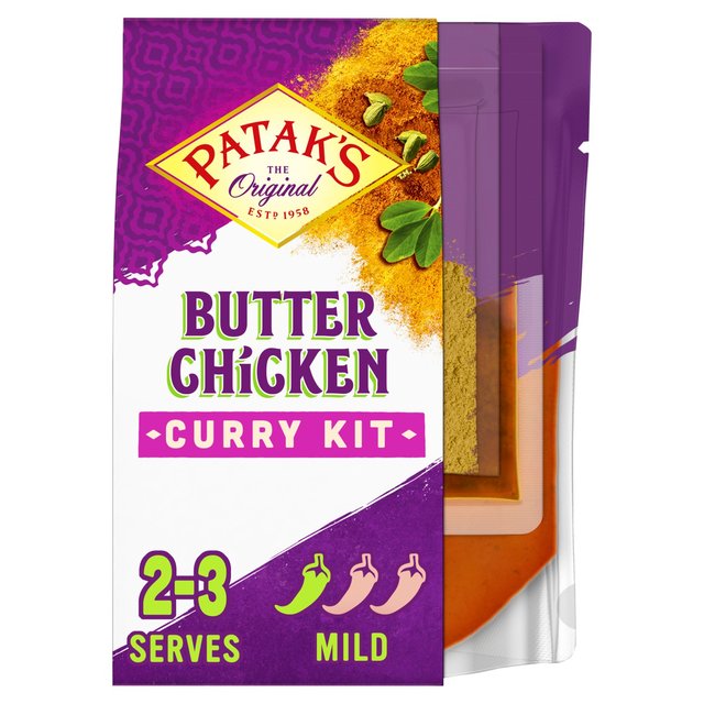 Patak's Old Delhi Style Butter Chicken Curry Sauce Kit 270g