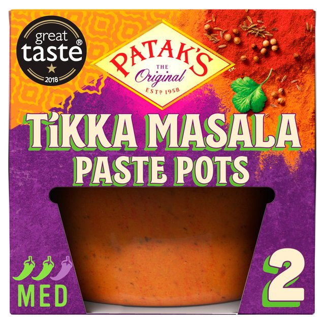 Patak's Tikka Masala Paste Pots 2 X 70g