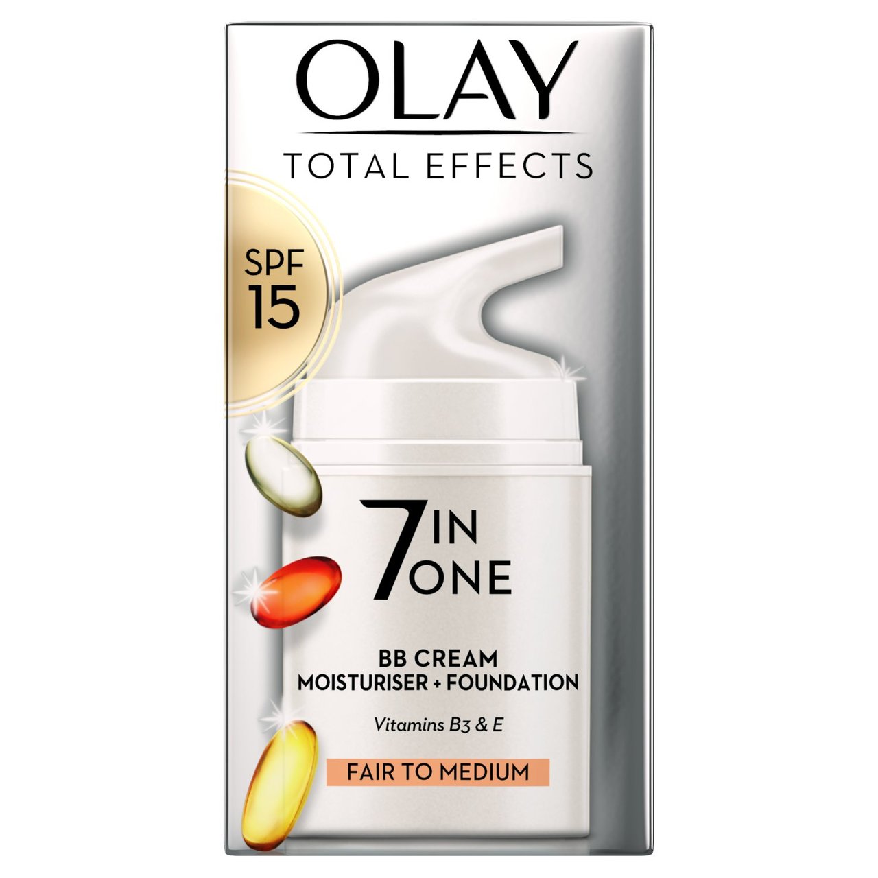 Olay Total Effects 7 In 1 Touch Of Foundation BB Cream Spf 15 Day Cream Fair