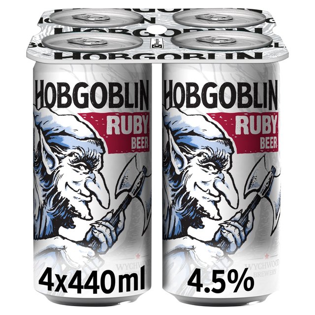 Hobgoblin Ruby 4 x 440ml